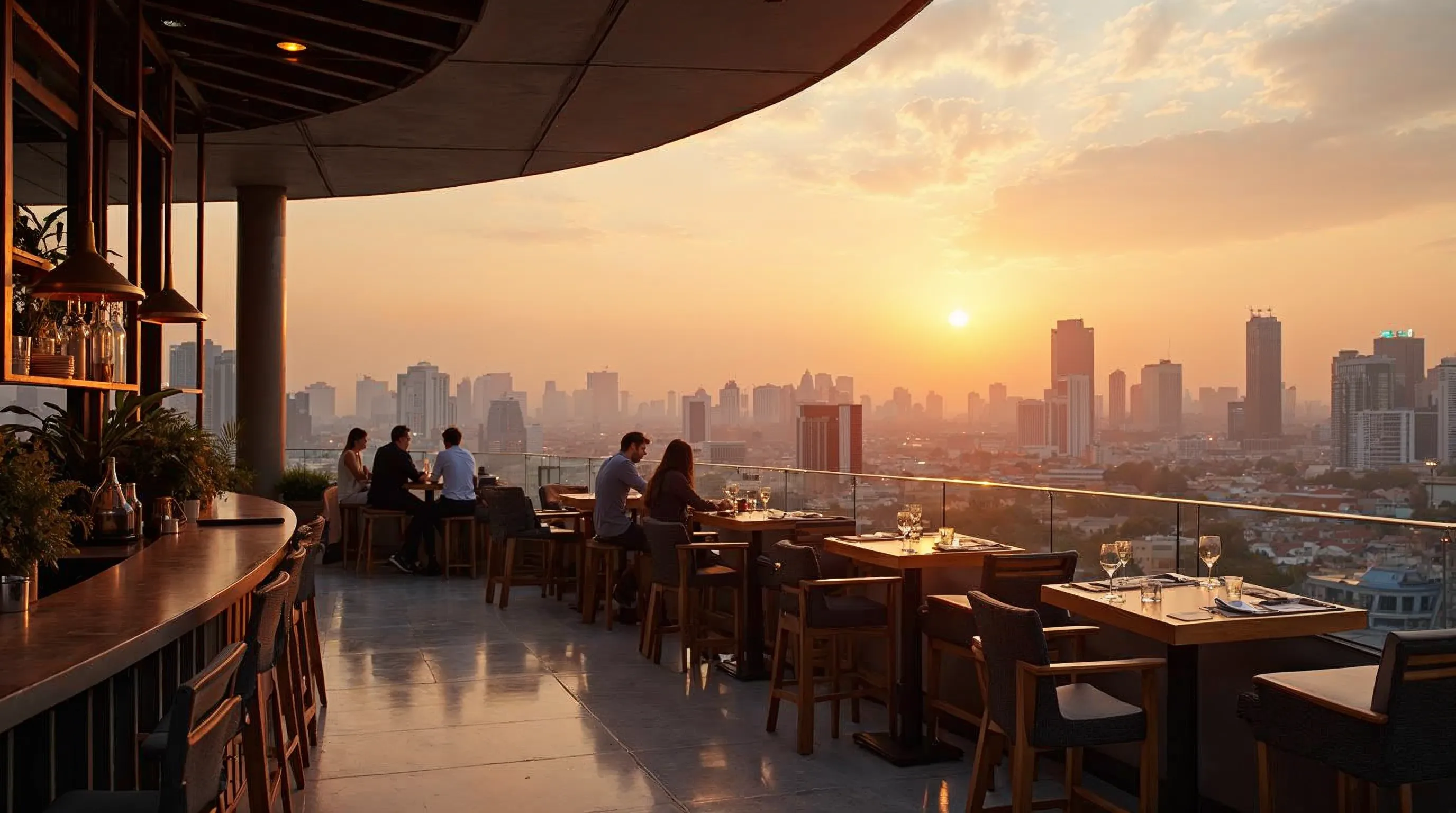 Bangkok rooftop